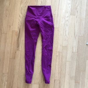 Lululemon Pink / Purple Leggings Size 6